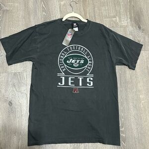 NFL New York Jets Graphic Tee Black – Size M